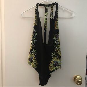 Sunflower low cut swimsuit